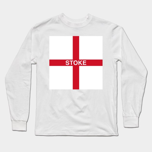 Stoke St George Banner Long Sleeve T-Shirt by Confusion101